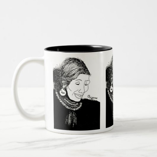 Indian Lady Mug (Gauche)