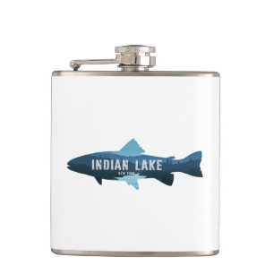Indian Lake New York Vis Heupfles