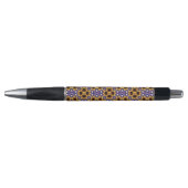 Indian Mandala Geometric Art Deco Seamless Pattern Pen (Voorkant)