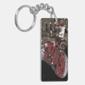 Indian MotorBike  Sleutelhanger (Voorkant Links)