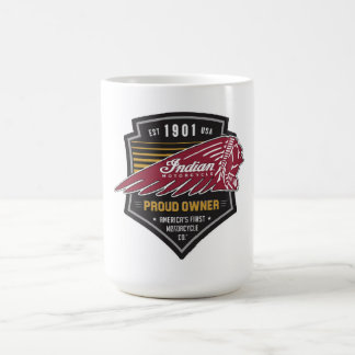 Indian Motorcycle Proud Owner America's First Moto Koffiemok