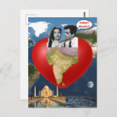 Indian Muslim Briefkaart (Voorkant / Achterkant)