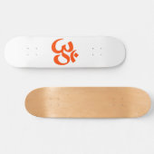 Indian Om Symbol Skateboard (Horizontaal)