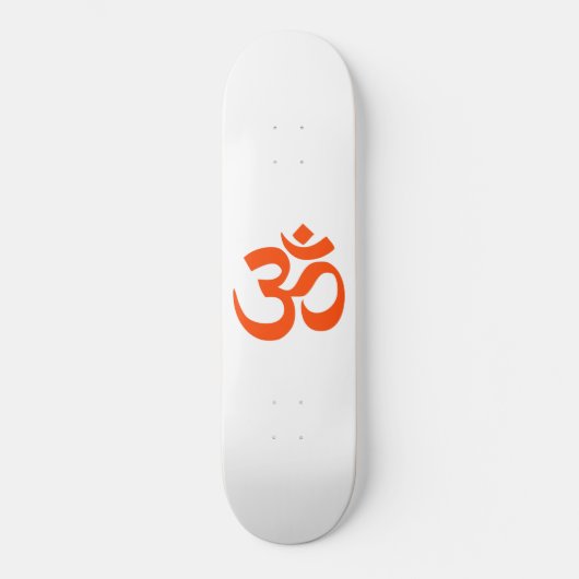 Indian Om Symbol Skateboard (Voorkant)
