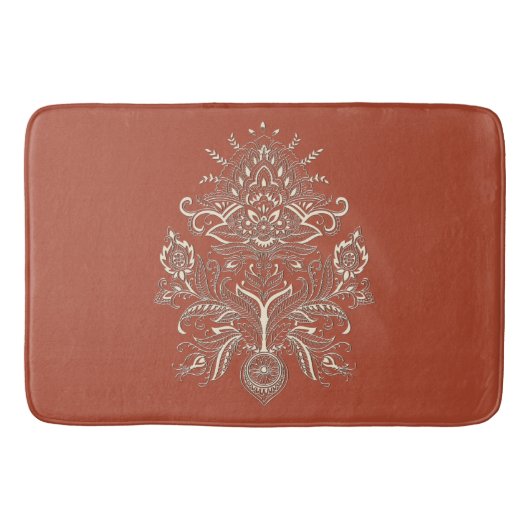 Indian Paisley - Bath Mat (Voorkant)