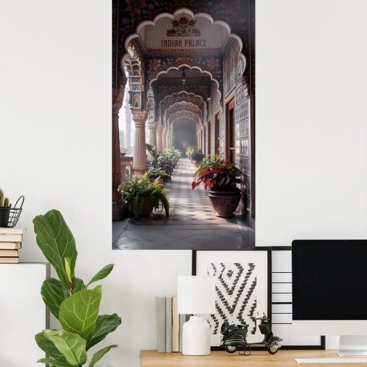 Indian Palace Poster (Thuiskantoor)