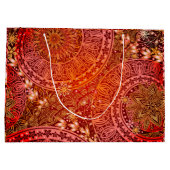 Indian Print Gift Bag Large Cadeautasje (Achterkant)