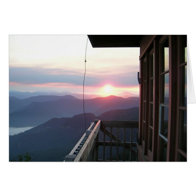 Indian Ridge Fire Lookout (Voorkant Horizontaal)