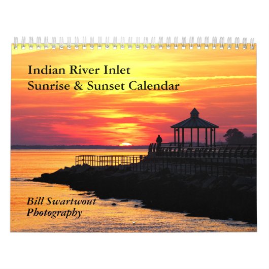 Indian River Inlet Sunrise & Sunset Calendrier 202 (Protection)