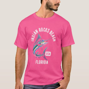 Indian Rocks Beach Florida USA Gevist ontwerp T-shirt