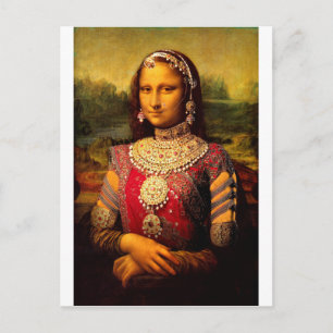 Indian Royal Monalisa Briefkaart