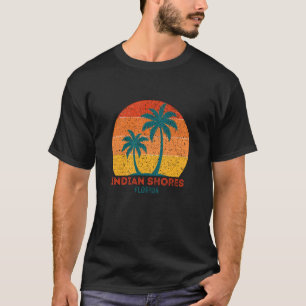 Indian Shores Florida Retro Vintage Souvenir Cadea T-shirt