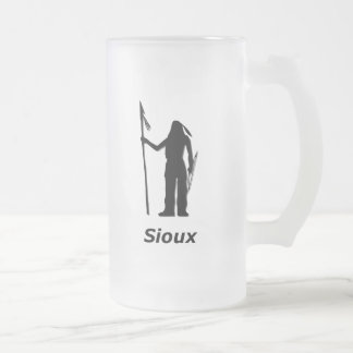 Indian Sioux Matglas Bierpul