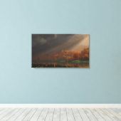 "Indian Summer" omwikkeld canvas Afdruk (Insitu (Houten vloer))