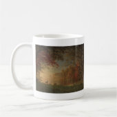 Indian Sunset Deer bij een meer Koffiemok (Links)