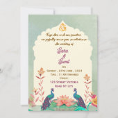 Indian Wedding Invitations  (Devant)