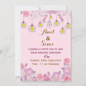 Indian Wedding Invitations  (Devant)