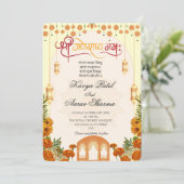Indian Wedding Invitations for USA (Debout devant)