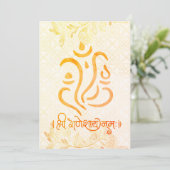 Indian Wedding Invitations for USA (Debout devant)