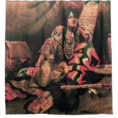 Indian WomanArt Imprimer rideau de douche (Devant)