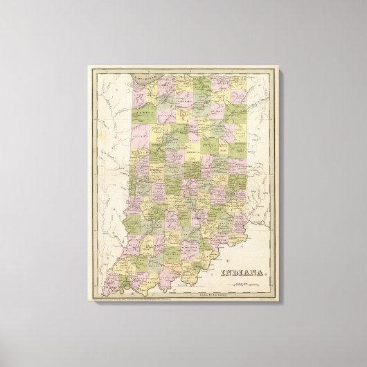 Indiana 8 canvas afdruk (Voorkant)