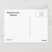 Indiana Amish Land Briefkaart (Achterkant)