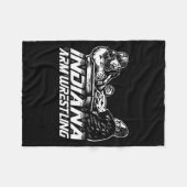 Indiana Arm Wrestling  Fleece Deken (Voorkant (Horizontaal))