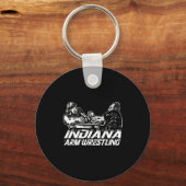 Indiana Arm Wrestling  Sleutelhanger (Voorkant)