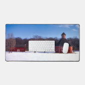 Indiana Barn Farm Life Desk Mat (Clavier et souris)