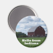 Indiana Barn Magnet (Recto/Verso)