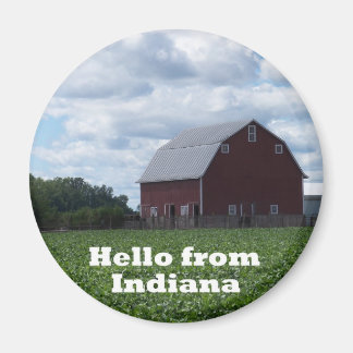 Indiana Barn Magnet Magneet