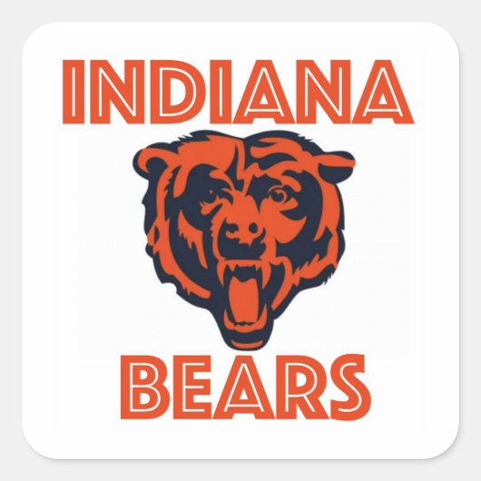 Indiana Bears Stickers (Voorkant)