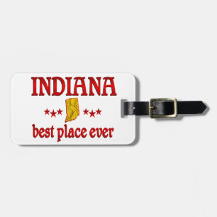 Indiana Best Bagagelabel