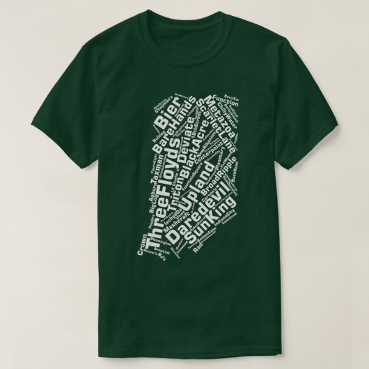 Indiana Breweries T-shirt (Design voorkant)