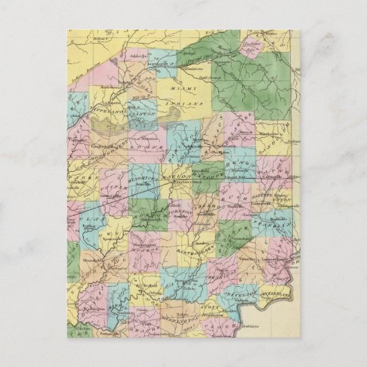 Indiana Briefkaart (Voorkant)