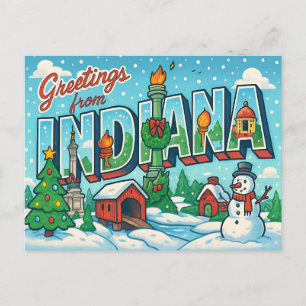 INDIANA-Briefkaart Briefkaart