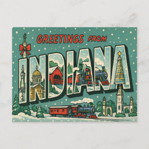 INDIANA-Briefkaart Briefkaart