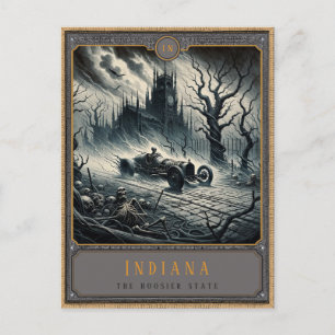 Indiana Carte postale Art gothique