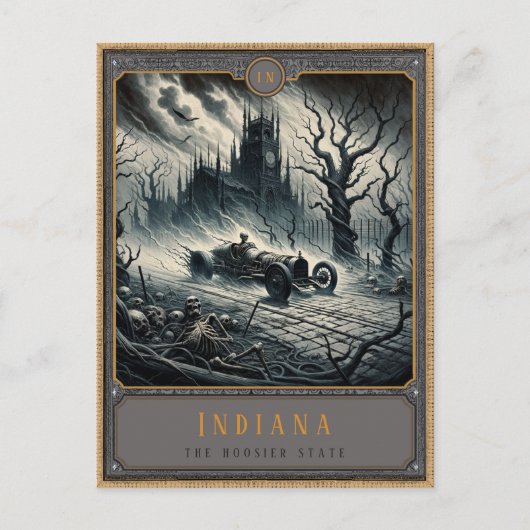 Indiana | Carte postale Art gothique (Devant)