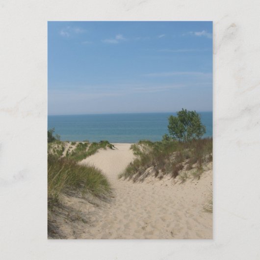 Indiana Dunes Briefkaart (Voorkant)