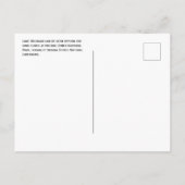 Indiana Dunes Briefkaart (Achterkant)