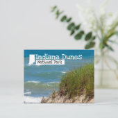 Indiana Dunes National Park Beach Dune Briefkaart (Staand voorkant)