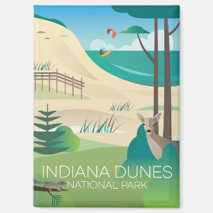 Indiana Dunes National Park Koelkastmagneet Magneet
