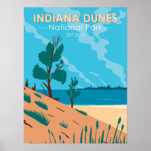 Indiana Dunes National Park  Poster