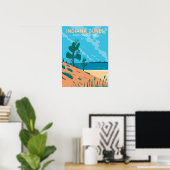 Indiana Dunes National Park  Poster (Thuiskantoor)