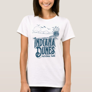 Indiana Dunes National Park Retro 80's Min T-shirt