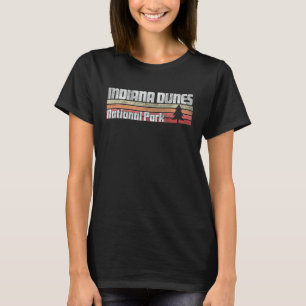 Indiana Dunes National Park Retro Style 70 T-shirt