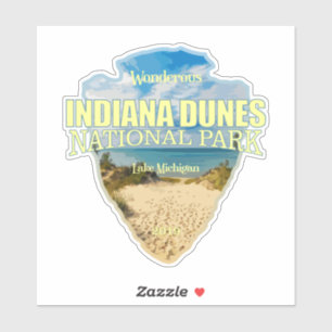 Indiana Dunes NP (pijlpunt) Sticker