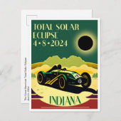 Indiana Eclipse Briefkaart (Voorkant / Achterkant)
