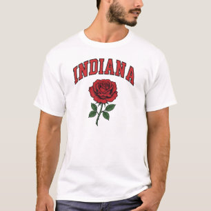 Indiana-erfgoed in bloei t-shirt
